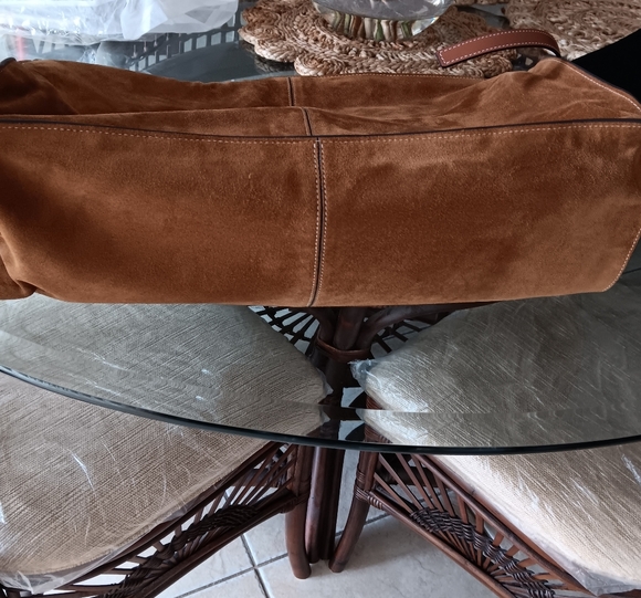 STAUD"" Beautiful Large Brown Suede Women's Comfy Bag" - Picture 2 of 9